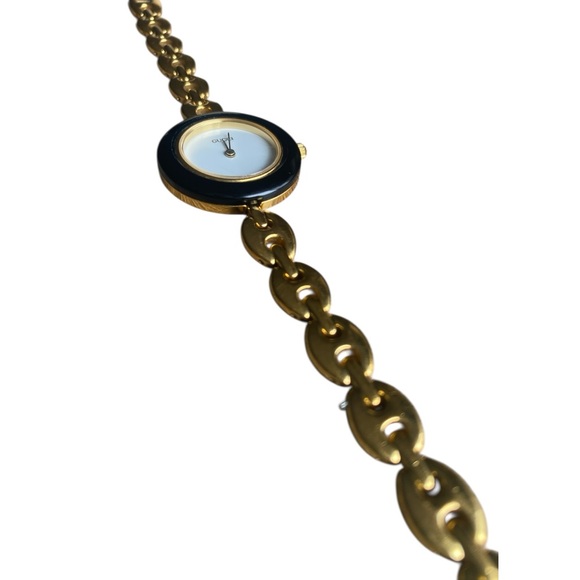 AUTHENTIC Vintage Gucci Interchangeable Bezel Watch w/ 5 Bezels, Box, & Papers - Picture 6 of 16